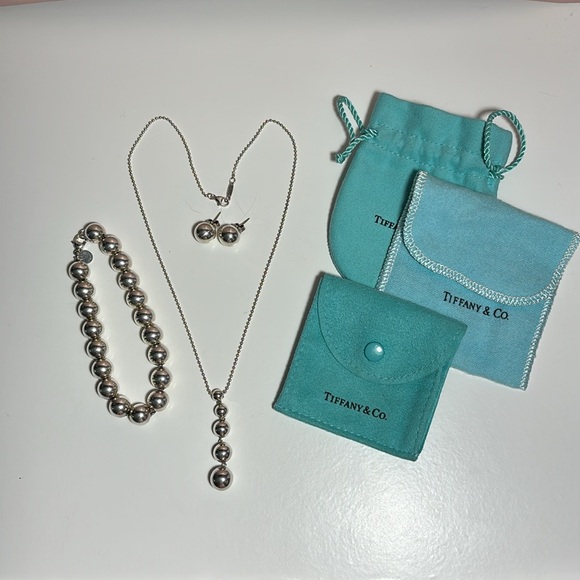 Tiffany & Co. Jewelry - Tiffany & Co. - SS Necklace, Earrings & Bracelet